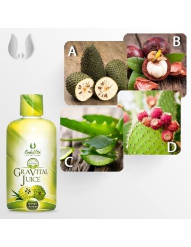 GraVital Juice CaliVita - suc de GRAVIOLA certificat organic