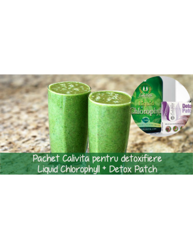 Pachet produse CaliVita pentru detoxifiere