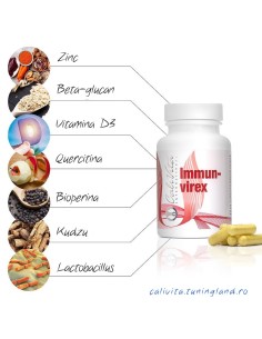 Immunvirex - supliment natural pentru cresterea imunitatii cu actiune antivirala